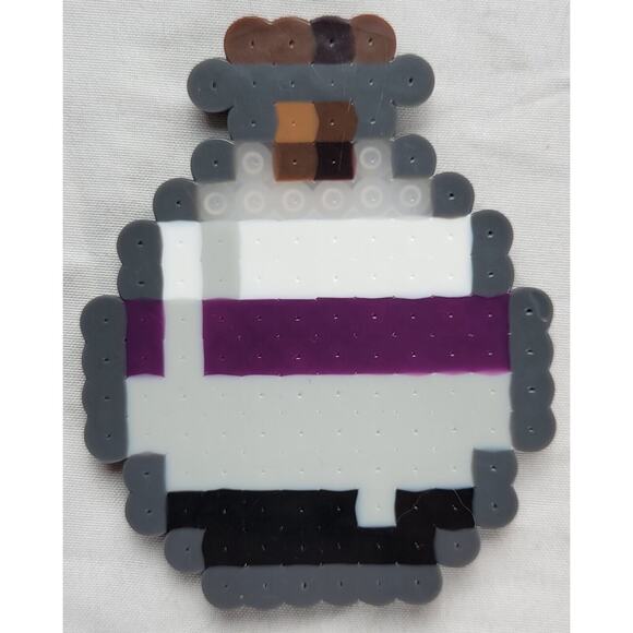 Demisexual LGBT Potion Perler Pixel Art - Picture 1 of 2